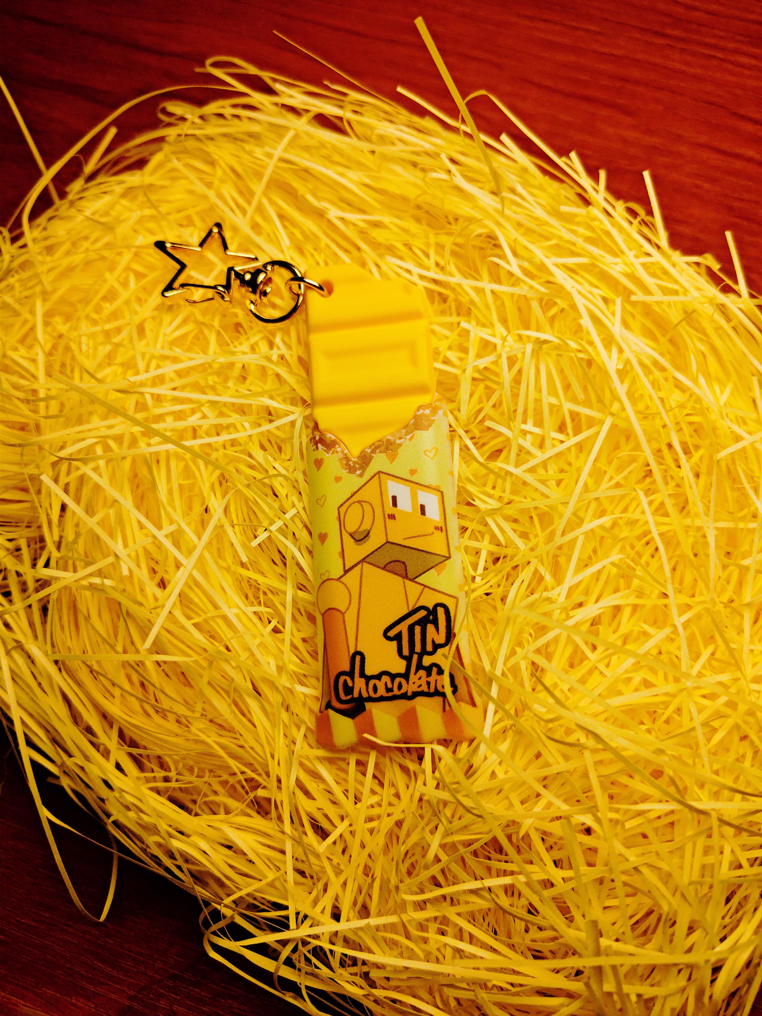 TIN巧克力棒吊飾_正面