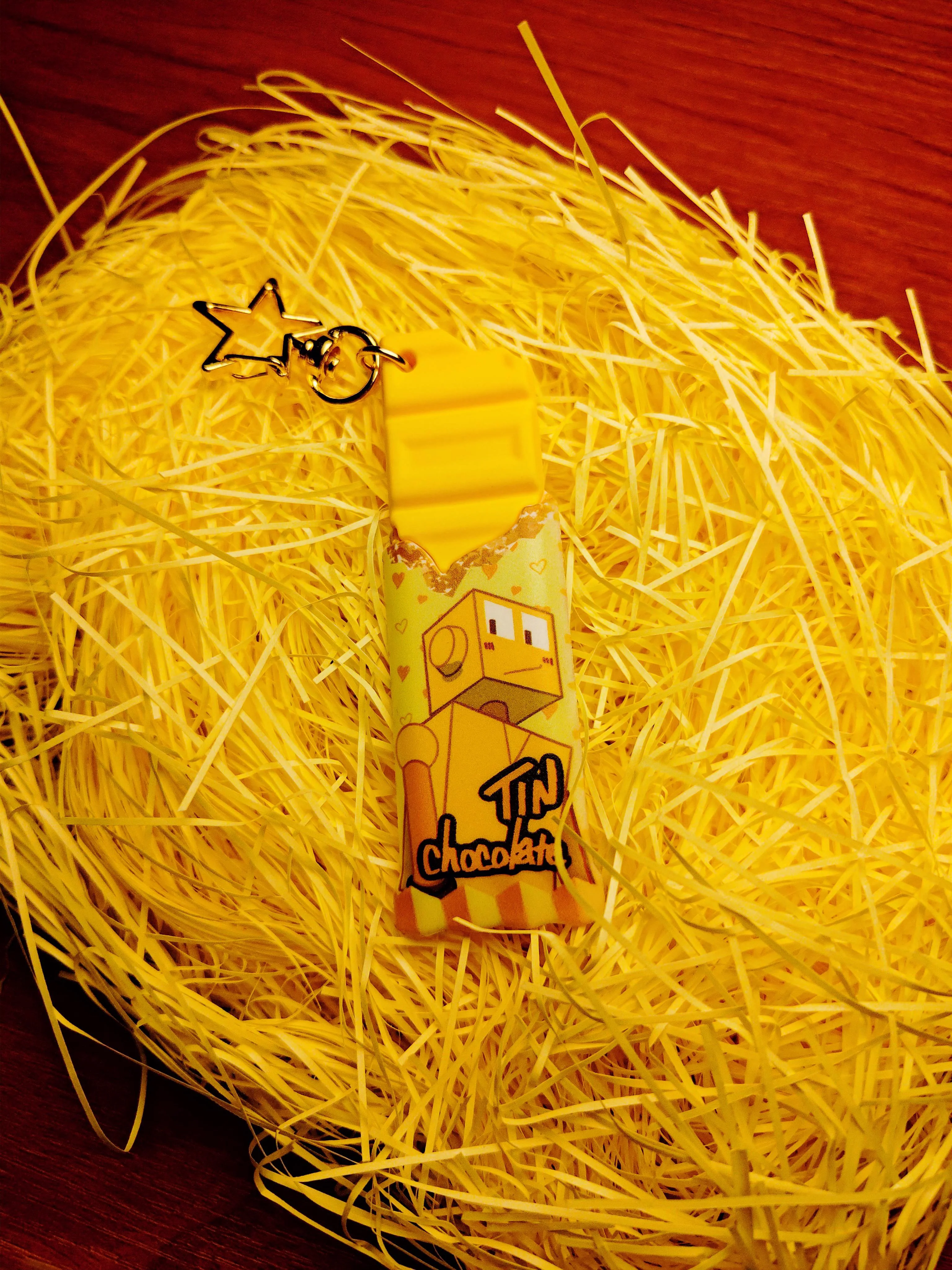 TIN巧克力棒吊飾_正面