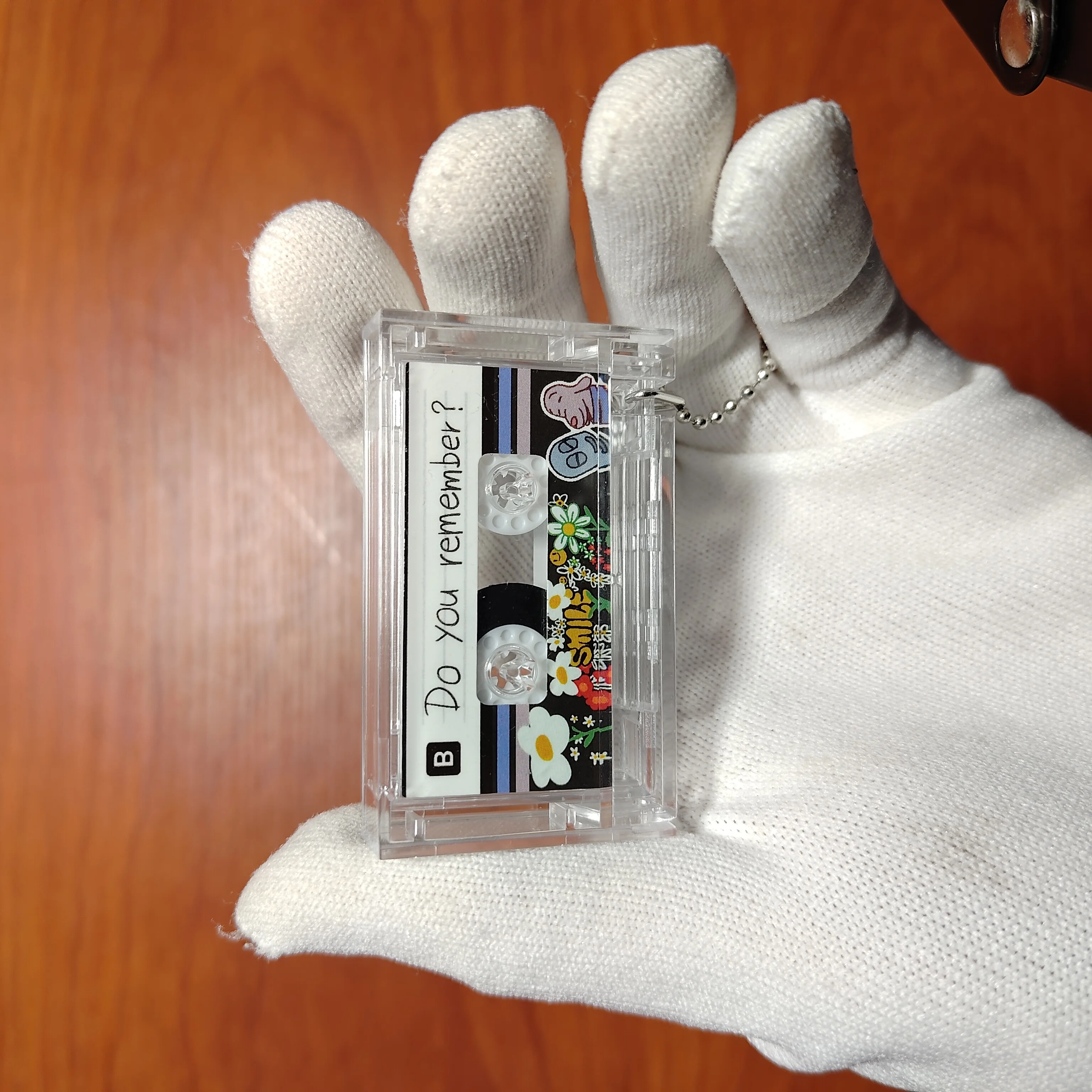 NFC錄音帶吊飾_後