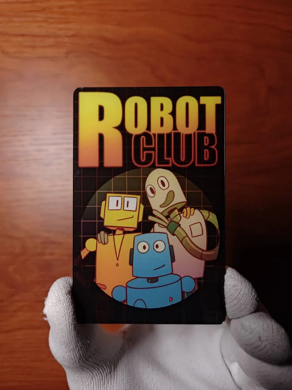 超薄透明壓克力卡片1